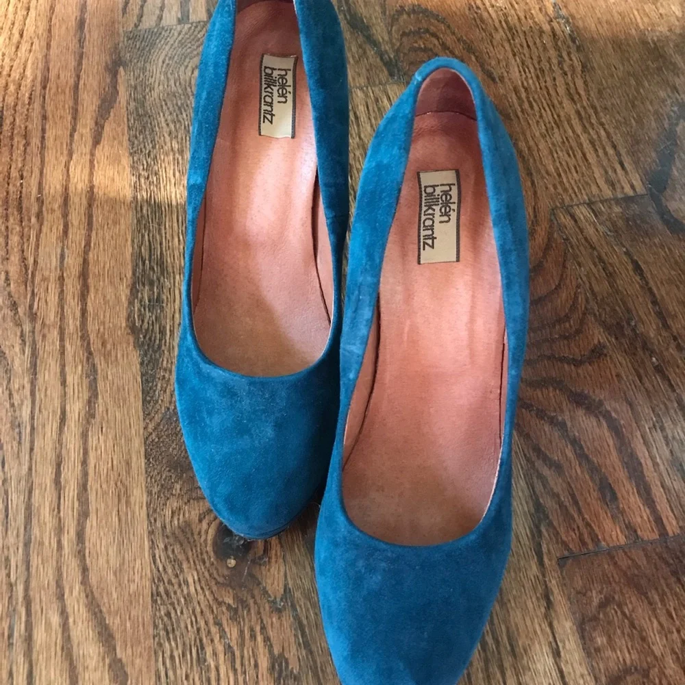 Helén Billkrantz Suede Leather Heels